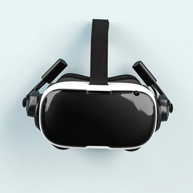 Virtual reality vr headset icon isolated 3d render illustration generat ai