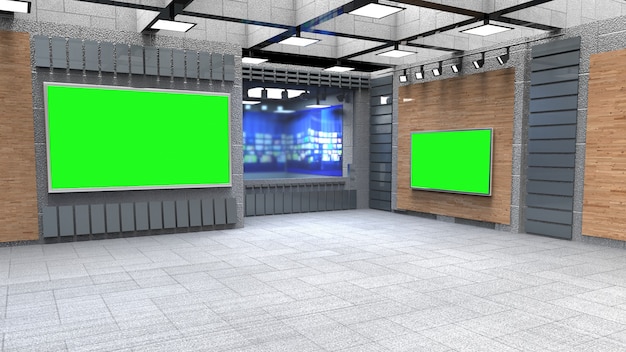 Virtual TV Studio News