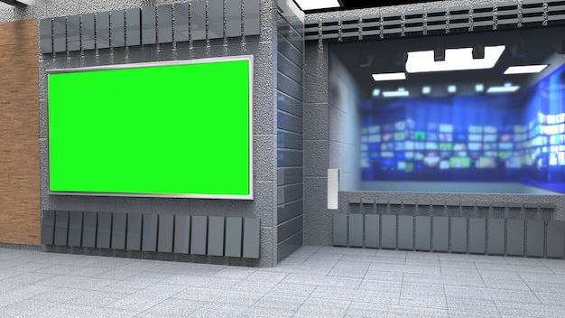 Virtual TV Studio News