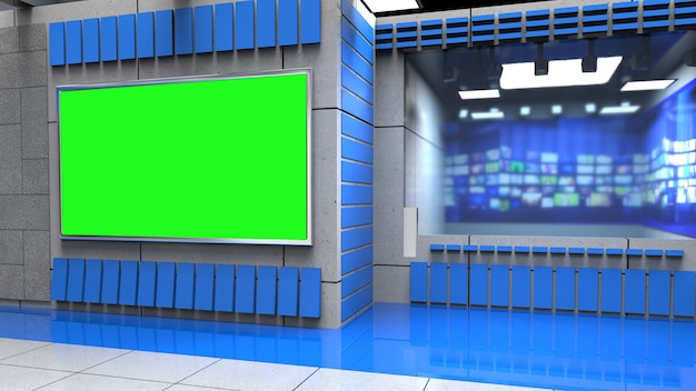 Virtual TV Studio News