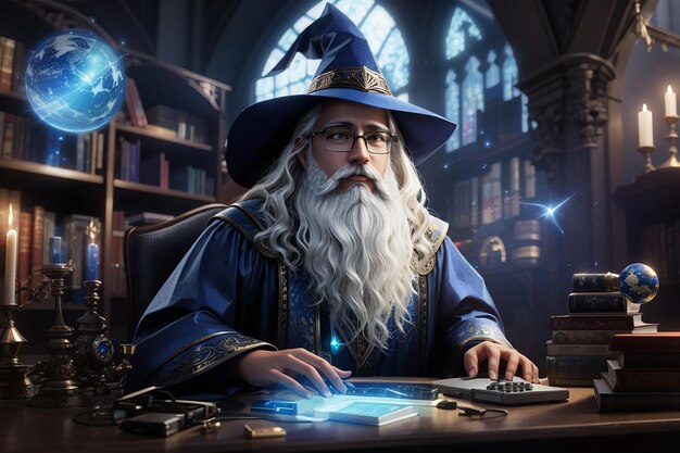Virtual Wizardry Fantasy Touches to Elevate Your Computer Space