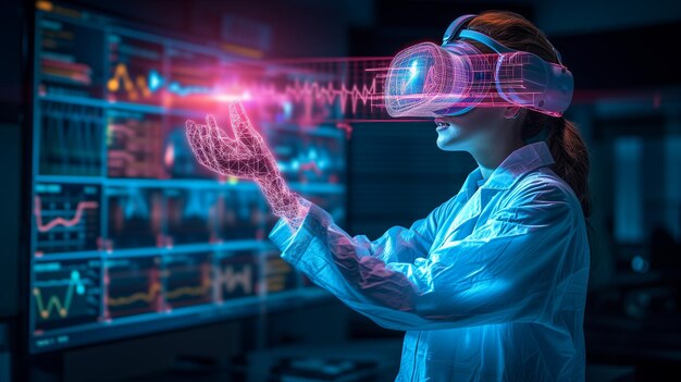 Virtuele realiteit ontmoet professionele strategieën met virtuele gegevens