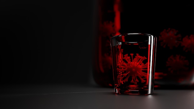 Virus in a glass