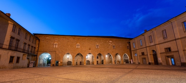 Visconti citadel in the ancient city of Bergamo