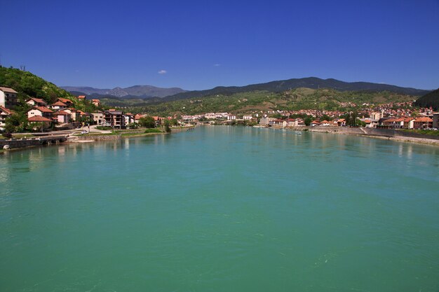 Visegradstad in Bosnië en Herzegovina