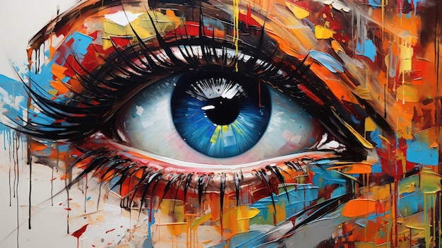 Foto visie vrouw schoonheid blauw macro oog iris achtergrond close-up achtergrond wimpers oogbal menselijk gezicht wit