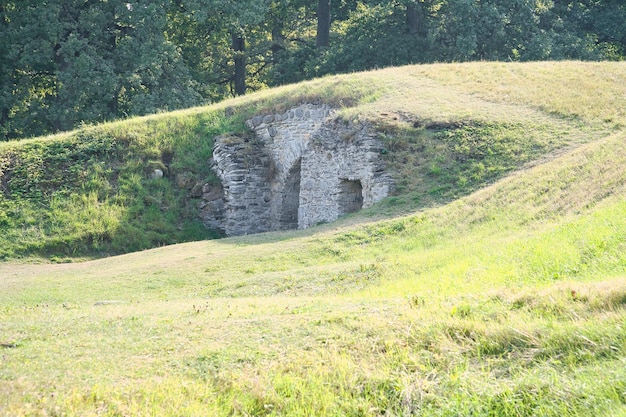 Visingsborg Castle in Sweden on the island of Visingso in Lake Vatterm Ruin