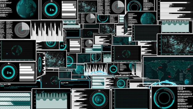 Visionair bedrijfsdashboard voor analyse van financiële gegevens