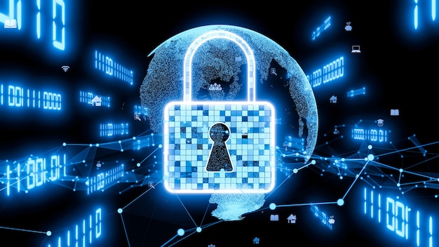 Visionaire encryptietechnologie voor cyberbeveiliging om de privacy van gegevens te beschermen