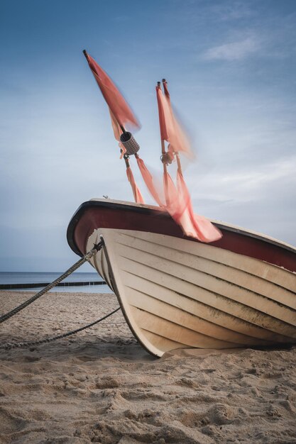 Foto visserijboot op gebruiktom