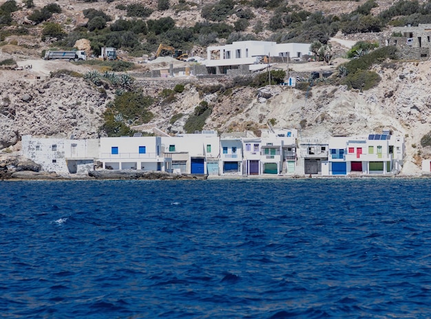 Visserijdorp Klima eiland Milos Cycladen Griekenland