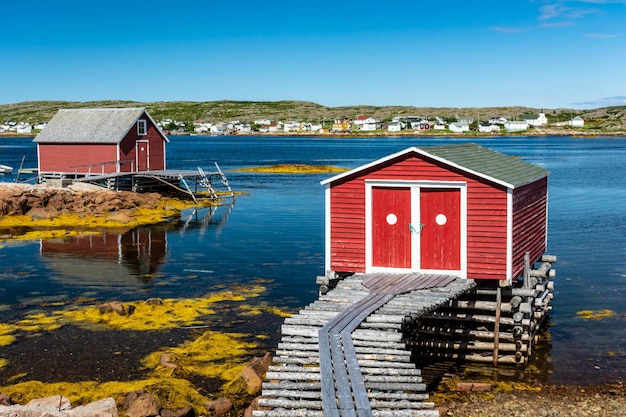 Vissersloodsen op Fogo Island