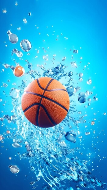 Visual of basketball