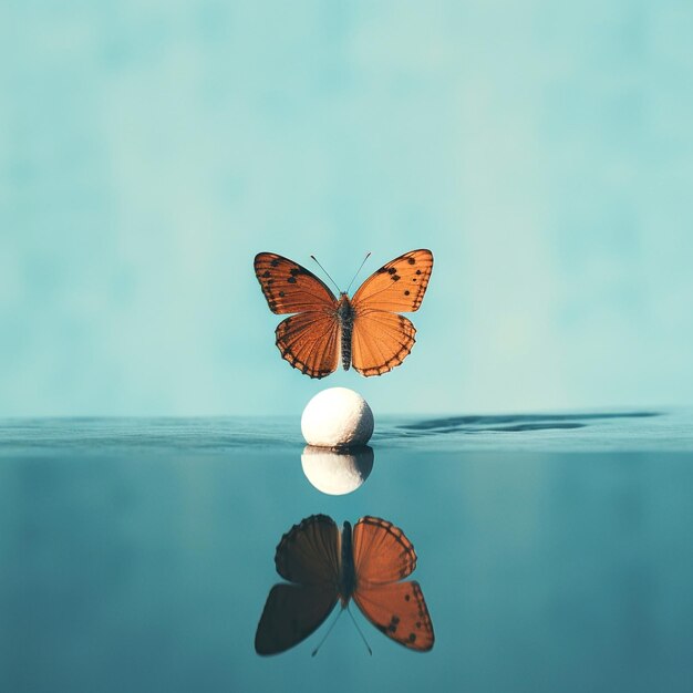 Photo visual of butterfly