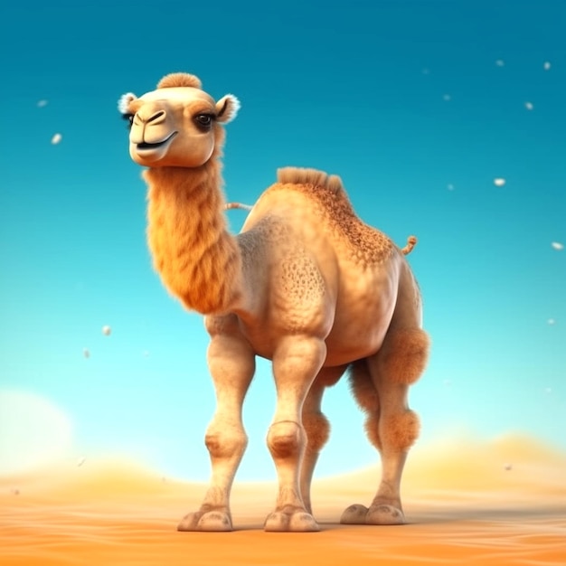 Photo visual of camel