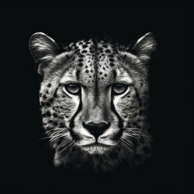 Photo visual of cheetah