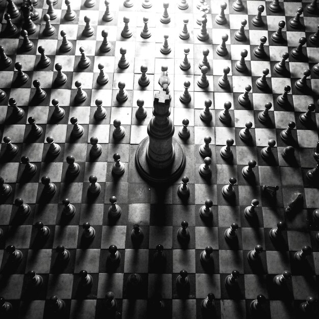 Photo visual of chess