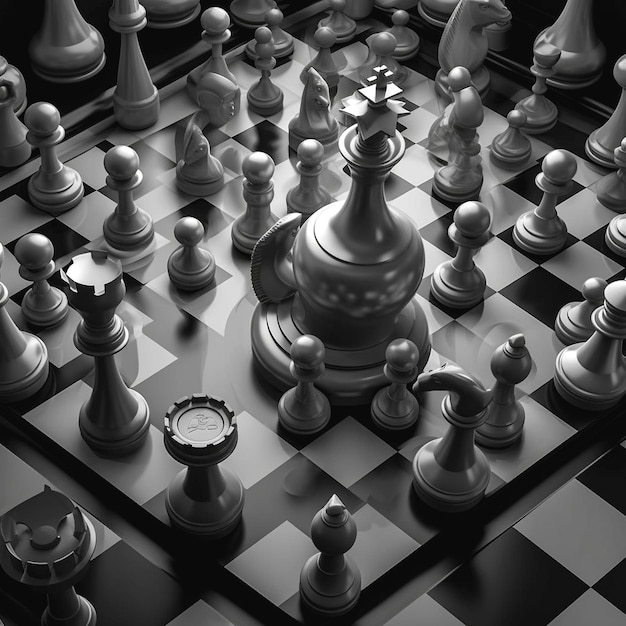 Визуальная игра в шахматы