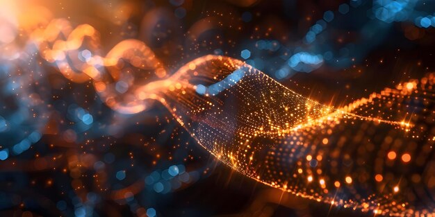 visual encryption symbols for cybersecurity protocols using blockchain technology concept encryption symbols cybersecurity protocols blockchain technology visual design