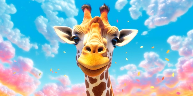 Visual of giraffe