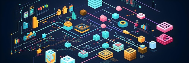 Premium Photo | Visual Guide to Computer Science Algorithms Hierarchies ...