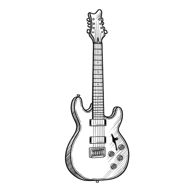 visual of guitar