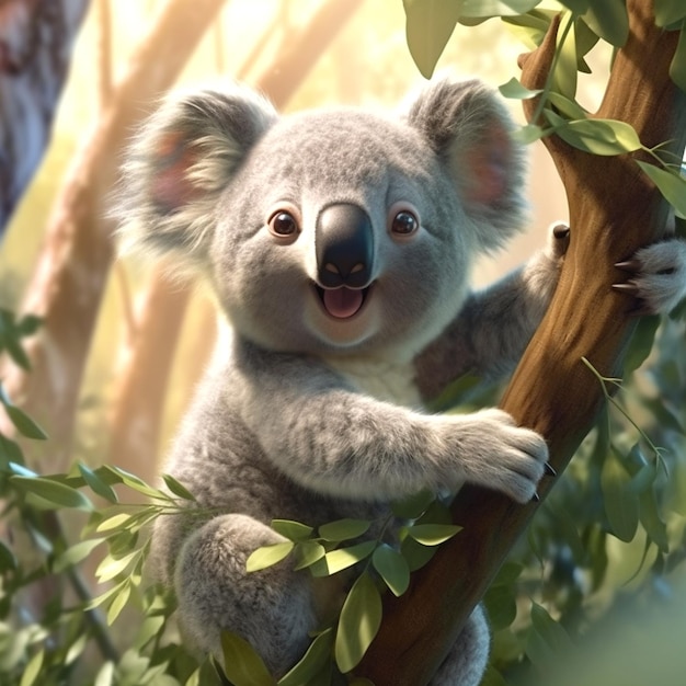 visual of koala