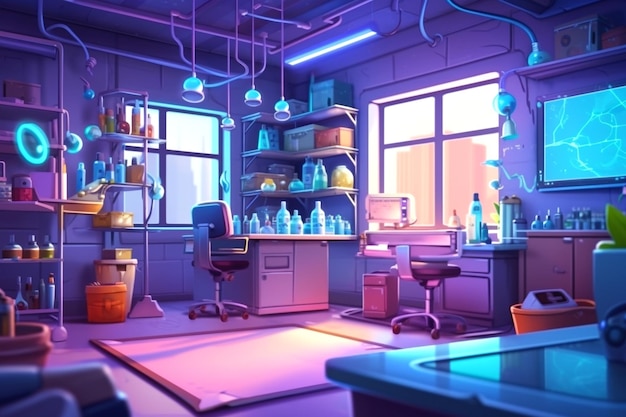 Photo visual of laboratory