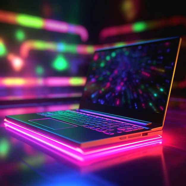 Visual of laptop