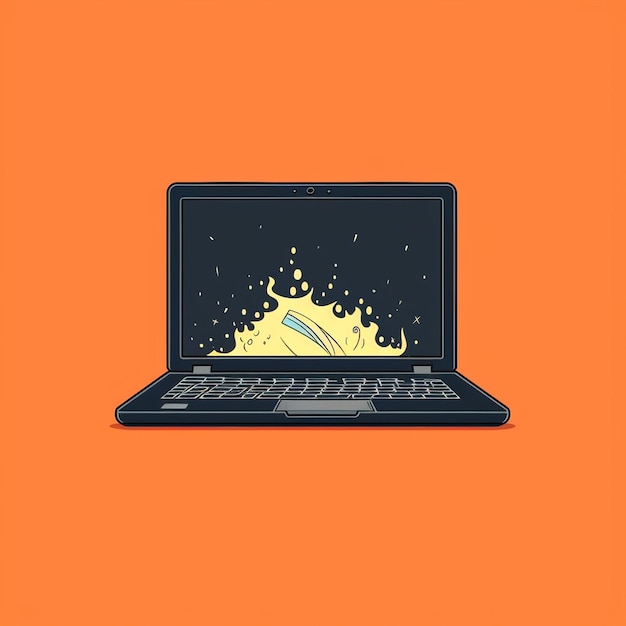 visual of laptop