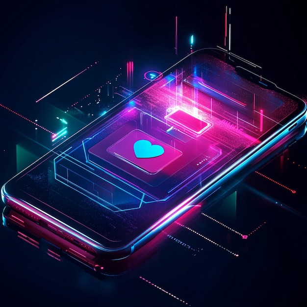 a visual of a mobile apps endtoend encryption for messaging and data transfer