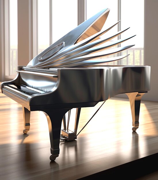 Foto visuale del pianoforte