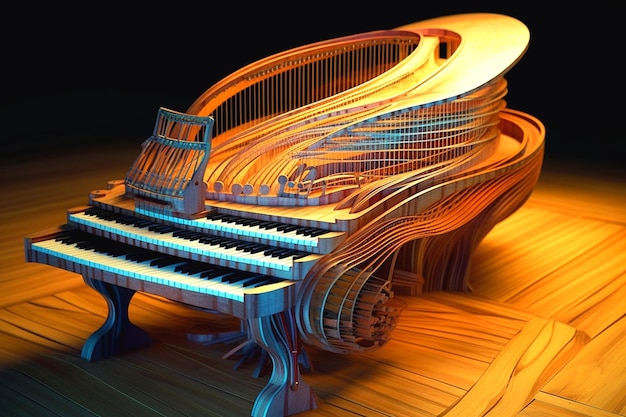 visual of piano