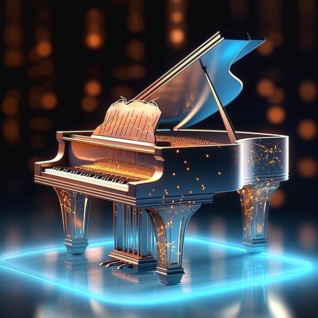 Visual of piano