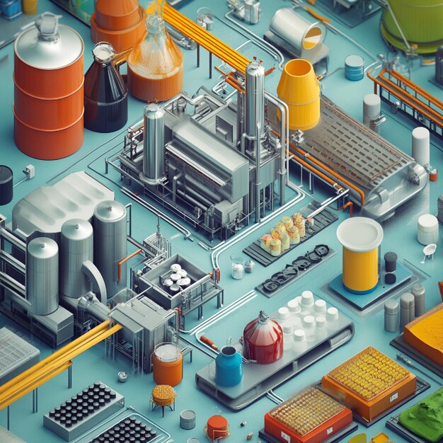 a visual representation of the byproducts and waste generated from various extraction methods