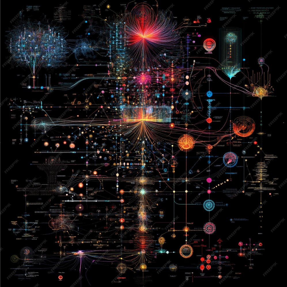 A visual representation of different algorithm types such as sorting ...