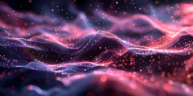 visual representation of information flow using aigenerated data concept data visualization artificial intelligence information flow visual representation aigenerated data