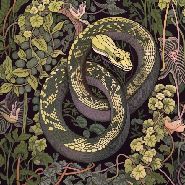 Photo visual of snake