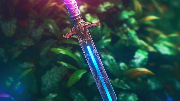 Photo visual of sword