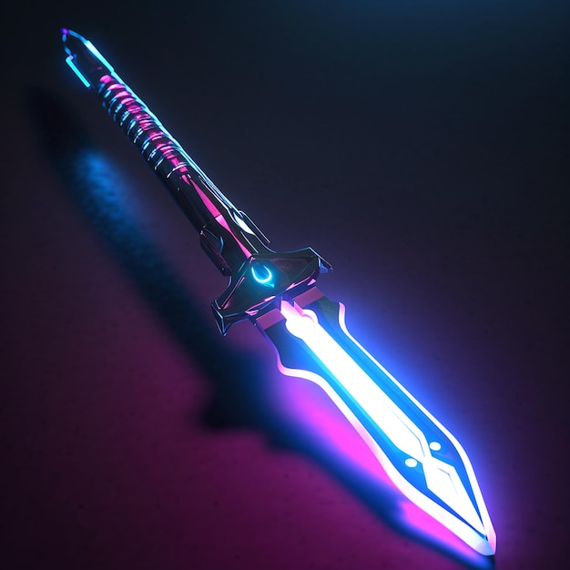 Premium AI Image | visual of sword