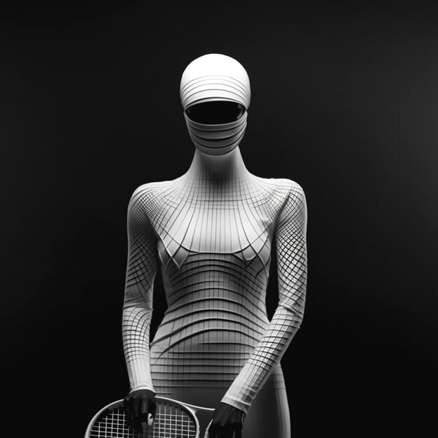 visual of tennis
