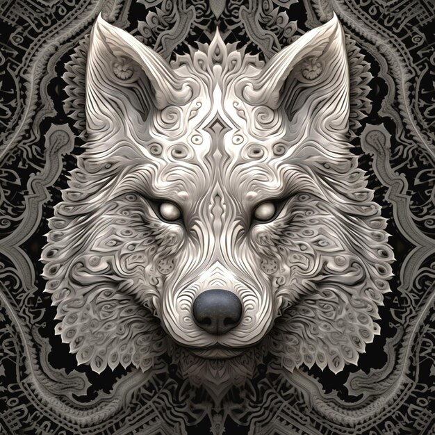 Photo visual of wolf