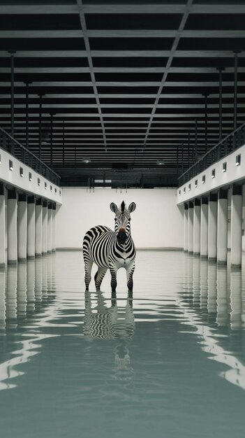 Photo visual of zebra