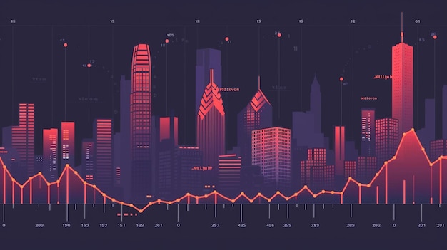 Visualisatie van Big Data-trends