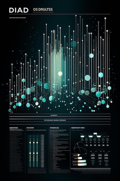 Foto visualisatie van big data