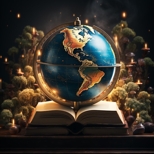 visualisatie van boeken en de wereld