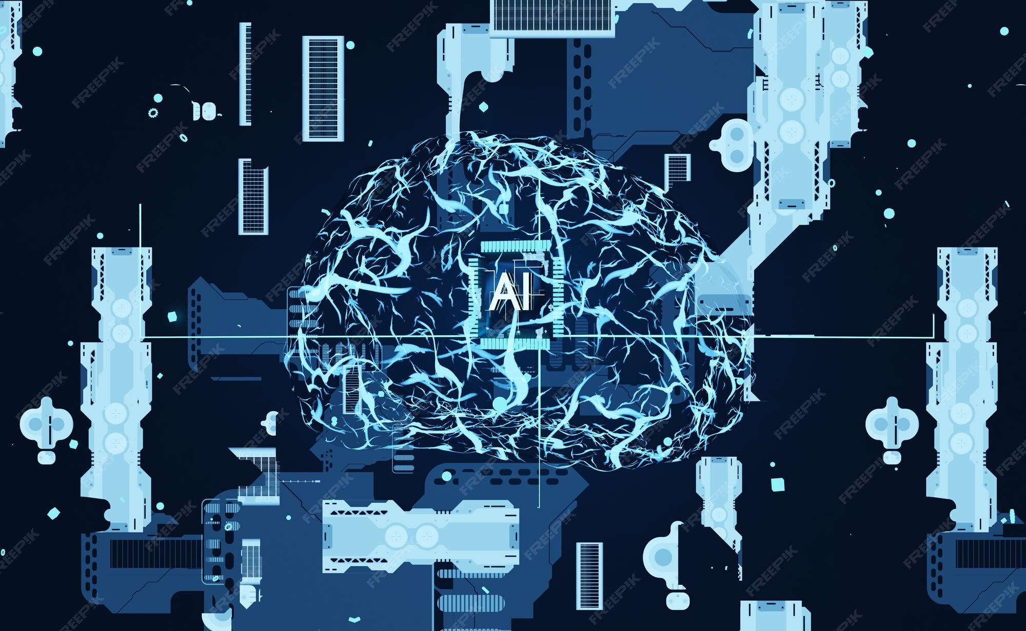 Premium Photo | Visualization of neural network structure of algorithms ...
