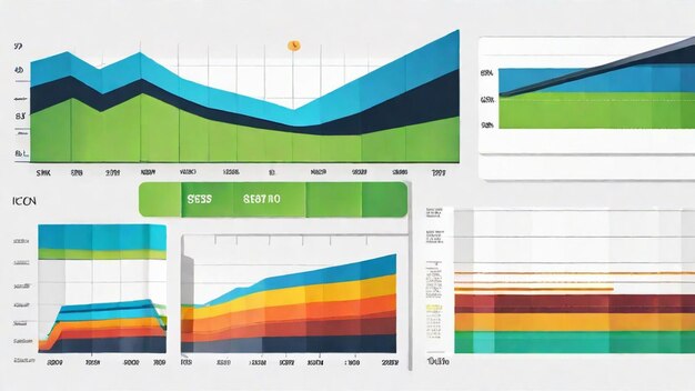 Photo visualize data with informative charts