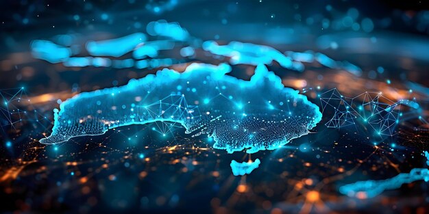visualizing australia39s secure iot network using big data cloud computing concept iot security big data analysis cloud computing australia technology data visualization