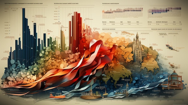 Premium AI Image  Visualizing Data Strategies for Effective Communication